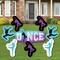 Big Dot of Happiness Must Dance to the Beat - Dance - Yard Sign and Outdoor Lawn Decorations - Dance Party or Birthday Party Yard Signs - Set of 8